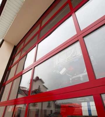 Панорамные ворота